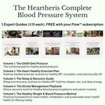 The Heartheris Complete Blood Pressure System: 5 expert guides for healthy blood pressure, free with every subscription